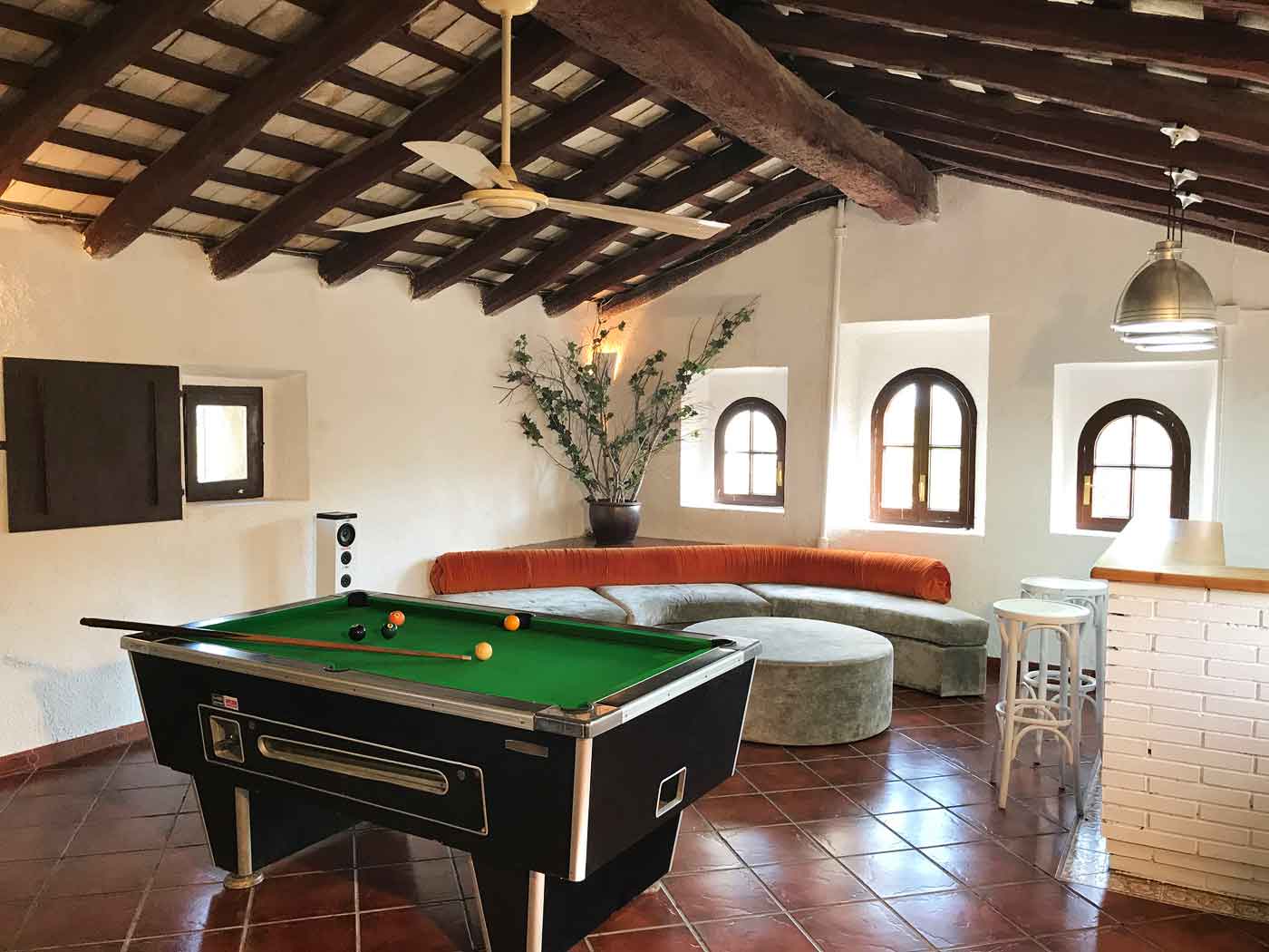 Sitges villa with pool