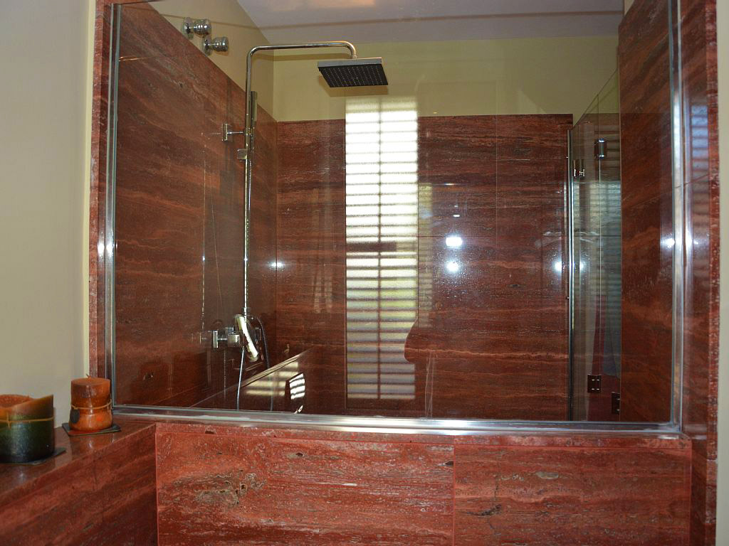 Appartement à louer à Sitges: douche salle de bain