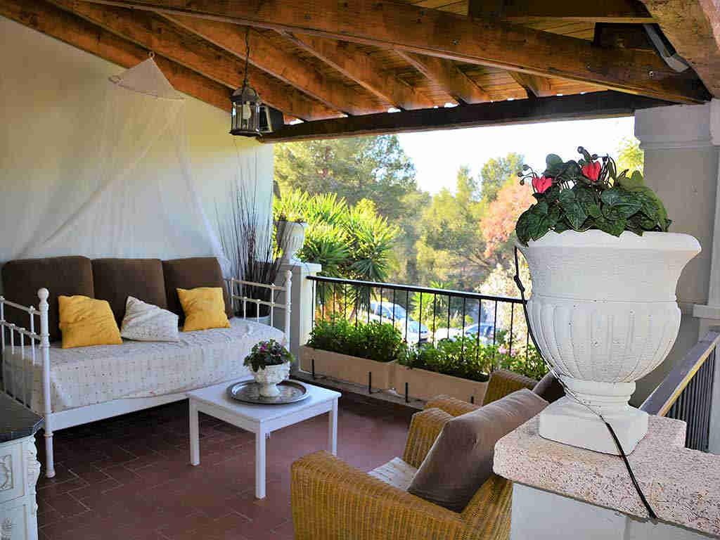 Villa de vacances à Sitges: terrasse chill out