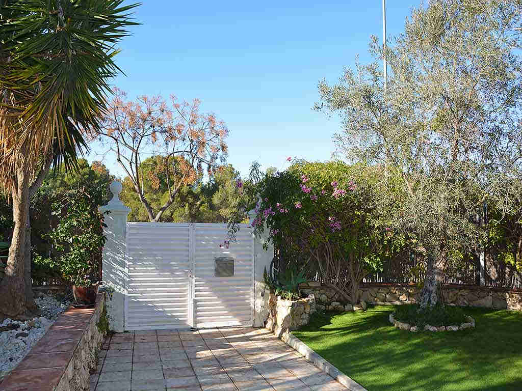 Villa de vacances à Sitges: porte d'entrée