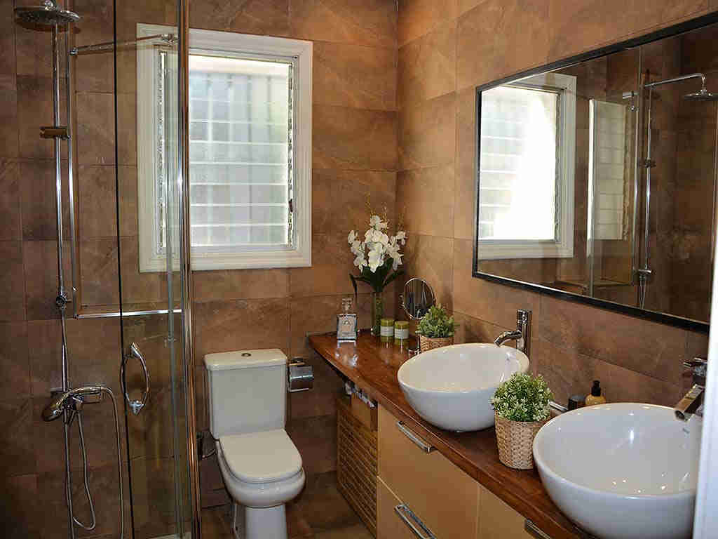 Villa de vacances à Sitges: salle de bain