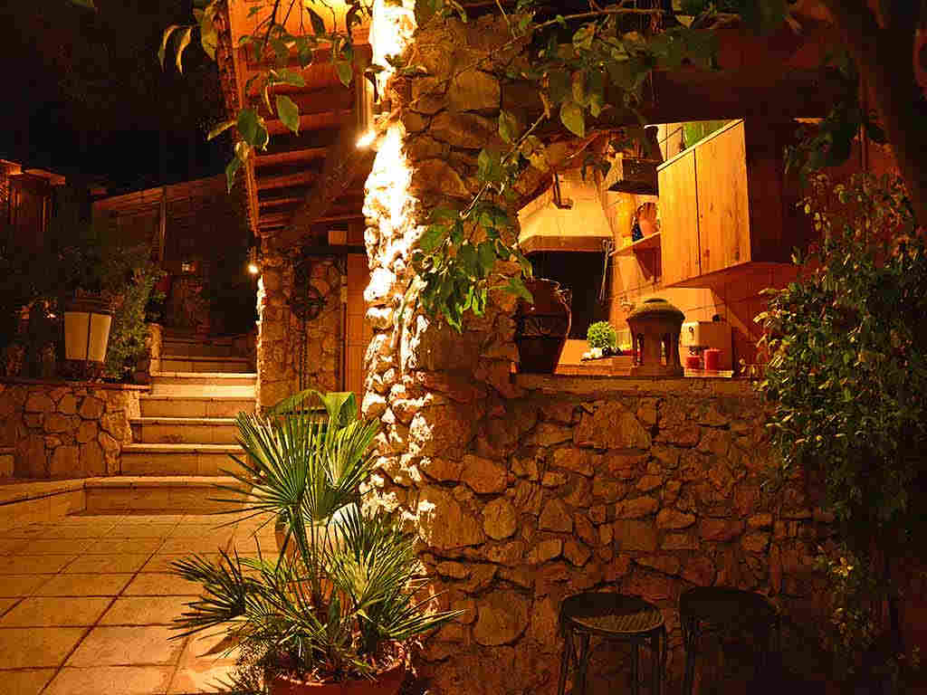 Villa de vacances à Sitges: cuisine extérieure