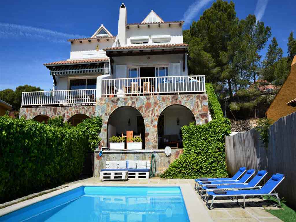 family holiday house in sitges